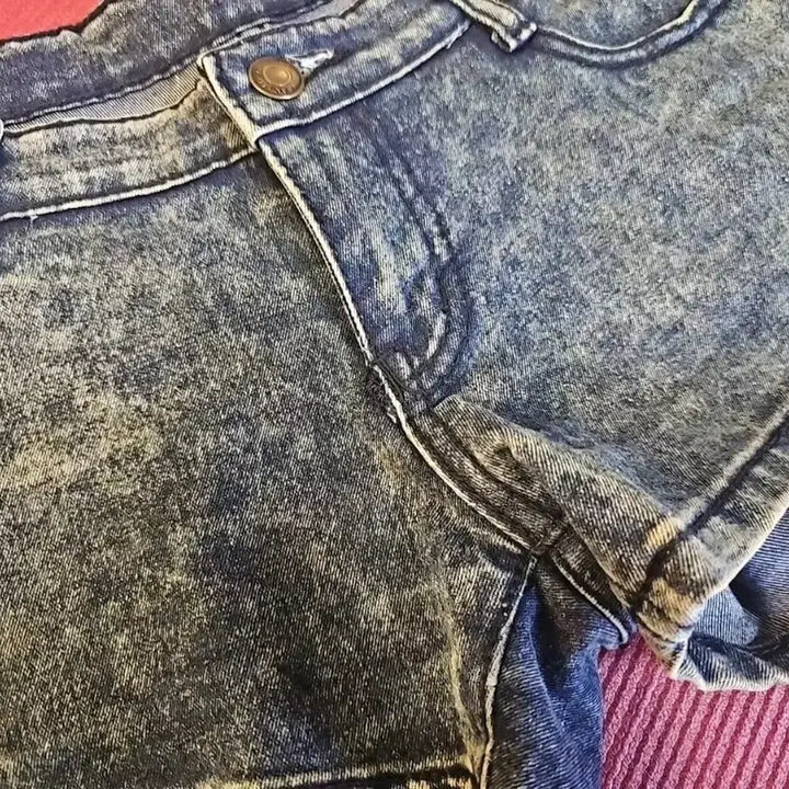 [BUNJANG] Washing Denim Shorts / 워싱 데님 숏팬츠 반바지S
