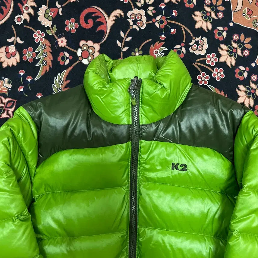 [BUNJANG] K2 Unisex Duck Down Logo Lightweight Padded Jumper / K2 아웃도어 남여공용 덕다운 로고 경량패딩 점퍼 S/90