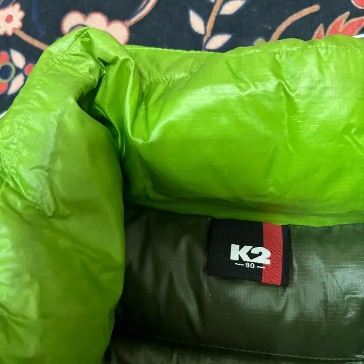 [BUNJANG] K2 Unisex Duck Down Logo Lightweight Padded Jumper / K2 아웃도어 남여공용 덕다운 로고 경량패딩 점퍼 S/90
