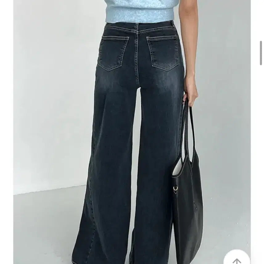 [BUNJANG] Thanks J Wide Denim Pants Dark Blue / 땡스제이 와이드데님팬츠 진청