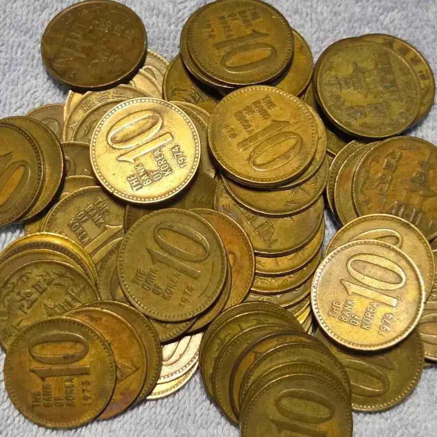 [BUNJANG] 1973-1975 Commemorative Coins Bundle Set / 10주 특년도인 1973년.74년.75년