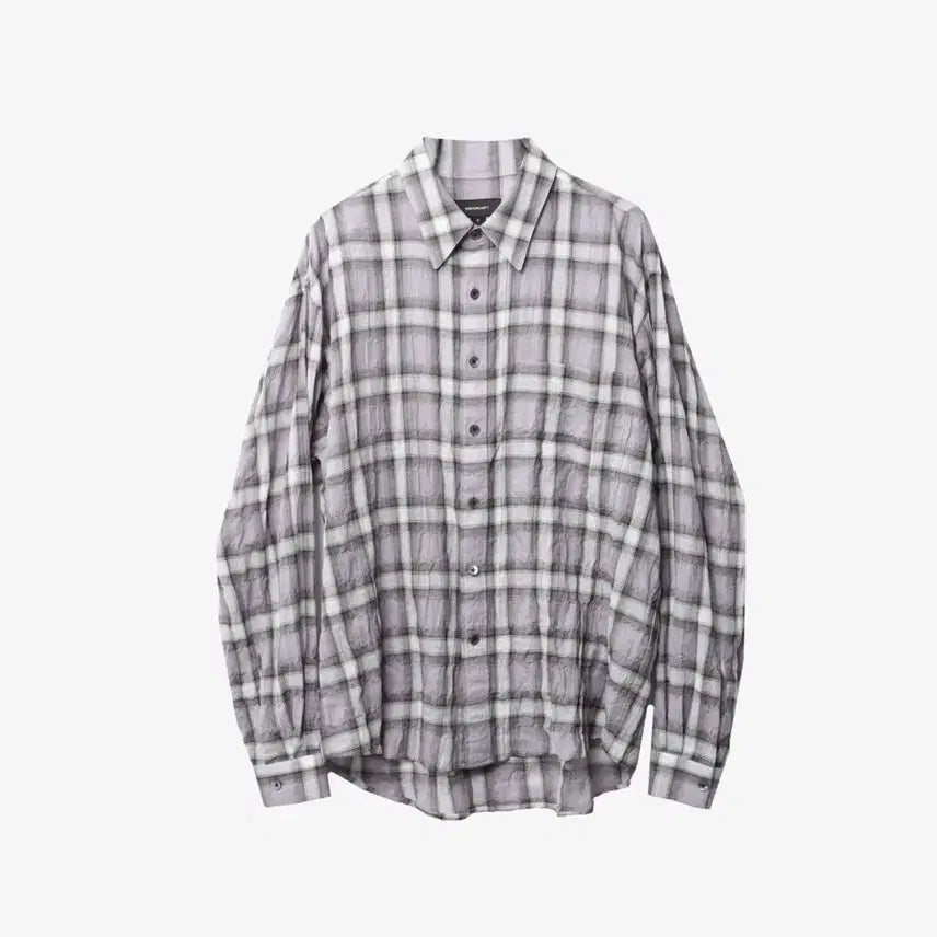 [SOLD OUT] [3] 999휴머니티 이지 체크셔츠 퍼플