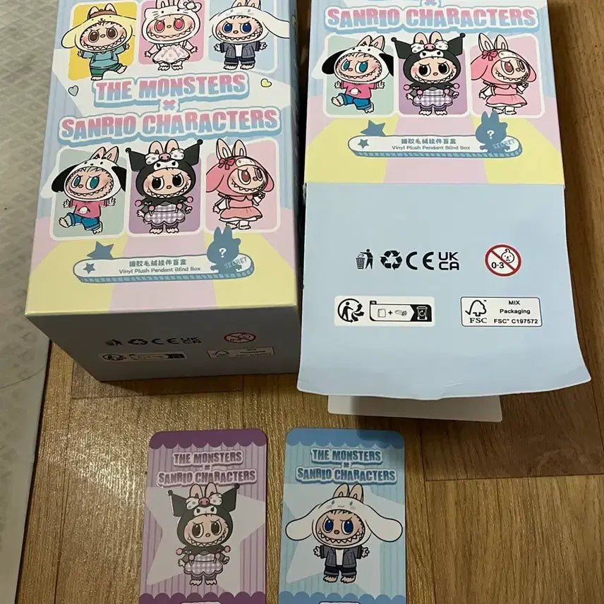 [BUNJANG] POP MART Sanrio Labubu Bundle Set / 팝마트 산리오 라부부 쿠로미+시나모롤 일괄판매