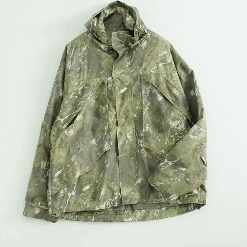 [SOLD OUT] [FREE] 타이다이 패턴 프린팅 후드 아노락