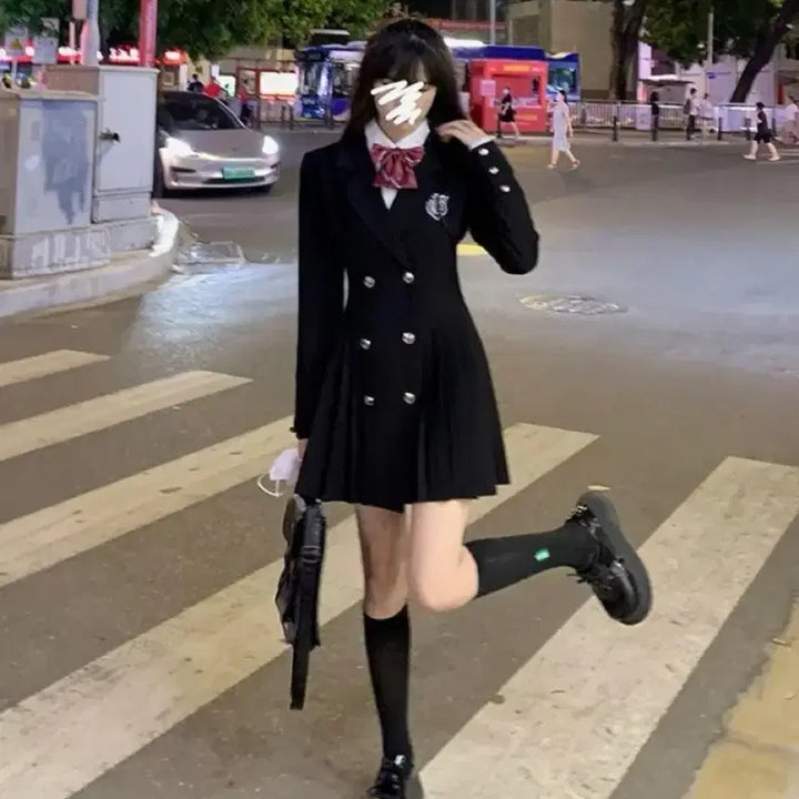 [BUNJANG] British School Uniform Preppy Look Rental / (문고리대여 전용) 영국교복 졸사 컨셉사진 프레피룩