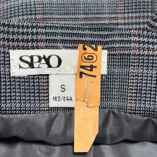 [BUNJANG] Spao Checkered Bustier Mini Dress / 스파오 체크 뷔스티에 미니 원피스