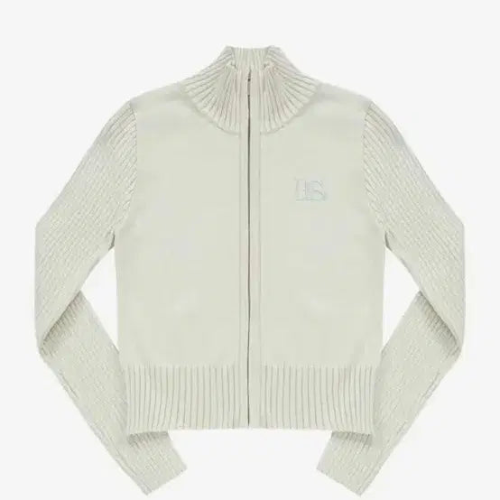 [BUNJANG] AZON Knit Zip-Up Beige / 애즈온 니트 집업
