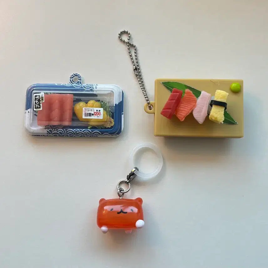 [BUNJANG] Sushi Food Gacha Bundle Set Miniatures / 마트 팩초밥 스시 오슈시다요 초밥 음식가챠 일괄 미니어처