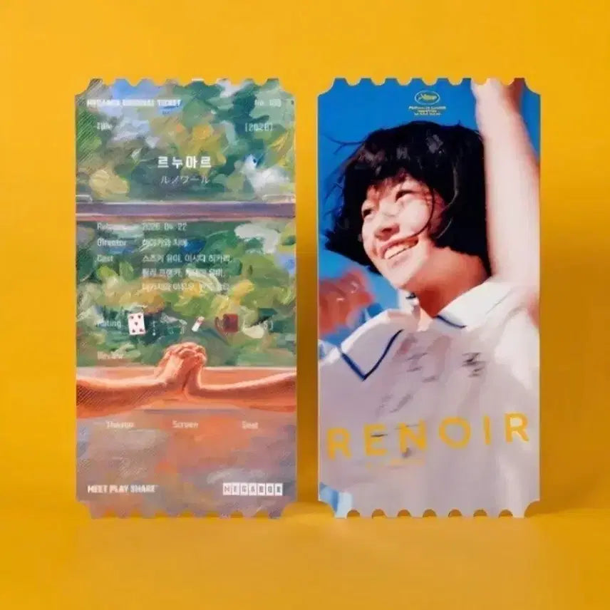 [BUNJANG] Renoir Original Ticket / 르누아르 오리지널티켓  오티