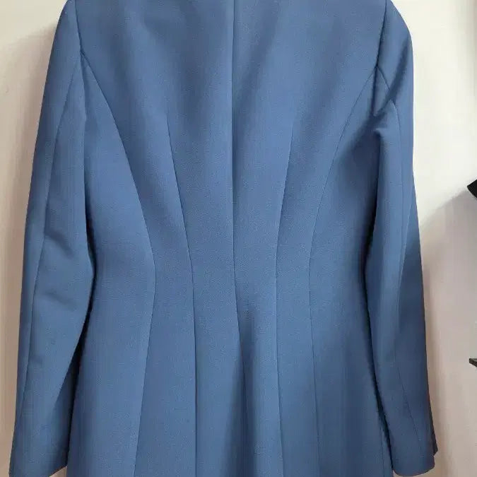 [SOLD OUT] MOJO.S.PHINE 블루 노카라 자켓