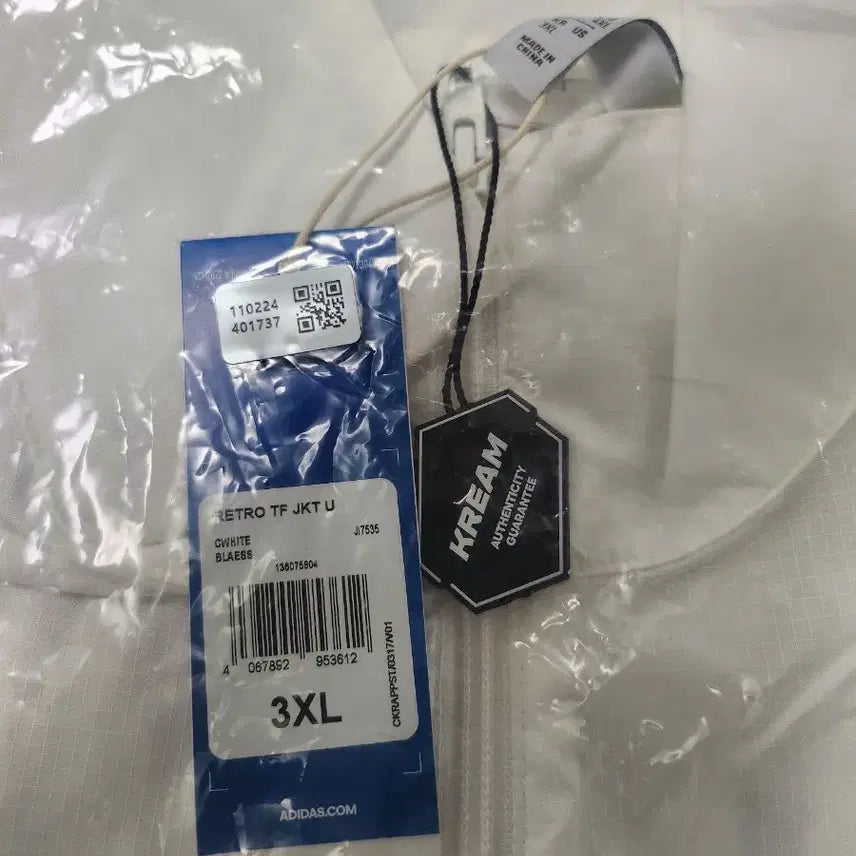 [BUNJANG] Adidas Retro Trefoil Jacket JI7535 / [ 3XL , 새상품 ] 아디다스 레트로 트레포일 자켓 JI7535
