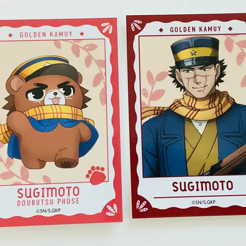 [BUNJANG] Golden Kamuy Sugimoto Saichi Mini Bromide Set / 골든카무이 골카 스기모토 사이치 포제 엽서 미니 브로마이드