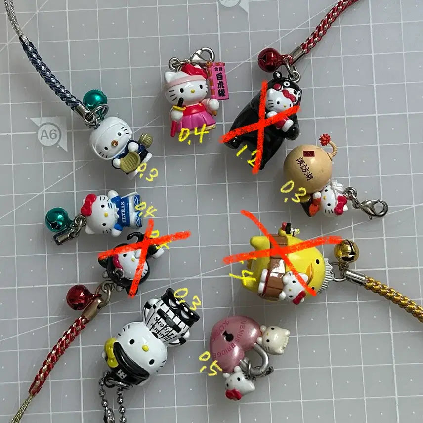 [BUNJANG] Hello Kitty Strap / 고전) 키티 스트랩 양도