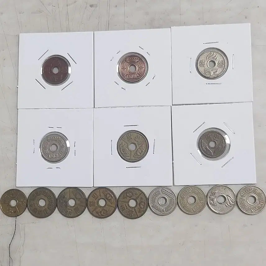 [SOLD OUT] 서울각기다른6가지 세트와 9개시내버스 토큰 15개모음