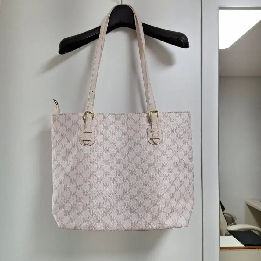 [BUNJANG] NK Pink Shoulder Bag / NK 핑크 쇼퍼백 숄더백