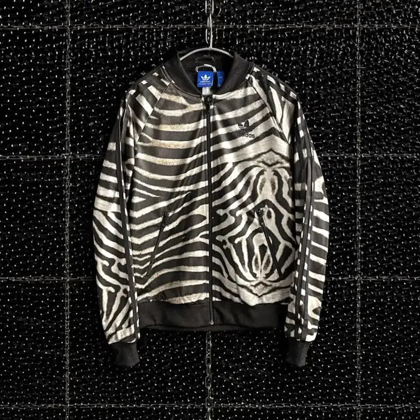 [BUNJANG] Adidas Zebra Pattern Jersey / 아디다스 지브라 패턴 져지