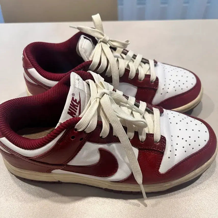 [BUNJANG] Nike Dunk Low Vintage Burgundy (235) / 덩크로우 빈티지 버건디 235