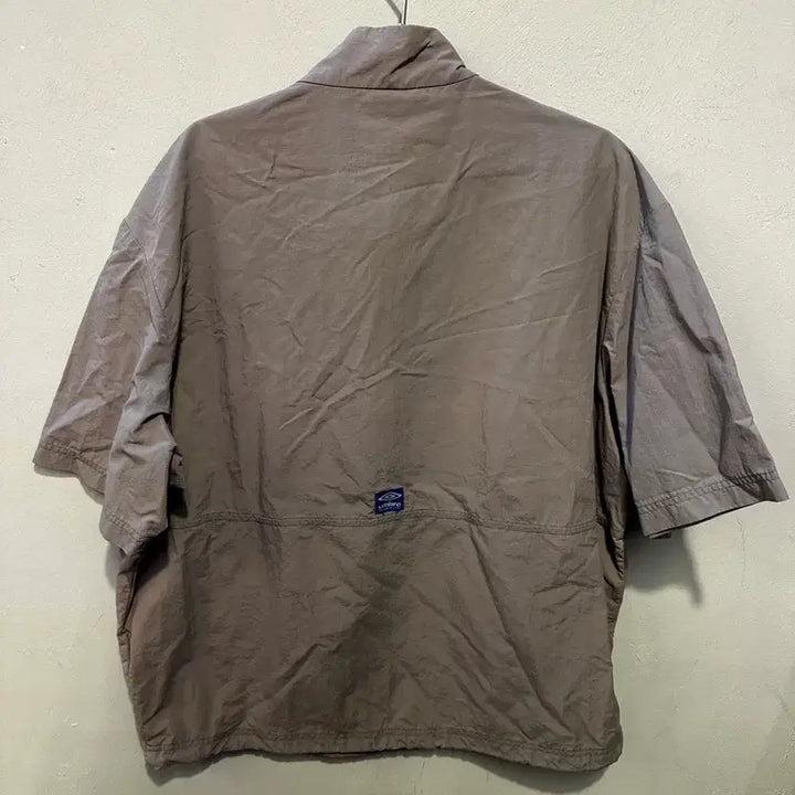 [BUNJANG] Umbro Warm-up Anorak Windbreaker Brown / 엄브로 웜업 아노락 바람막이 브라운