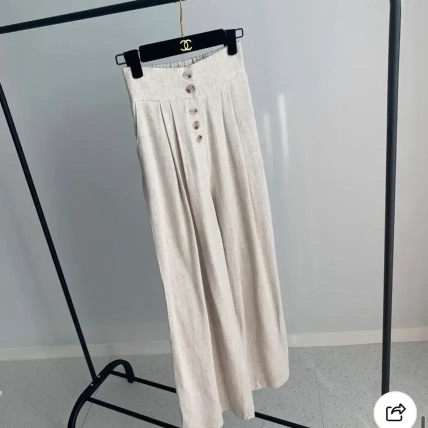 [BUNJANG] Linen Wide Pants / [새상품] 린넨와이드팬츠