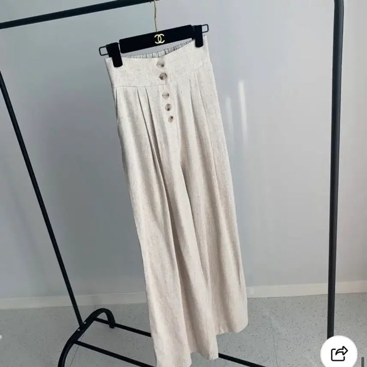 [BUNJANG] Linen Wide Pants / [새상품] 린넨와이드팬츠