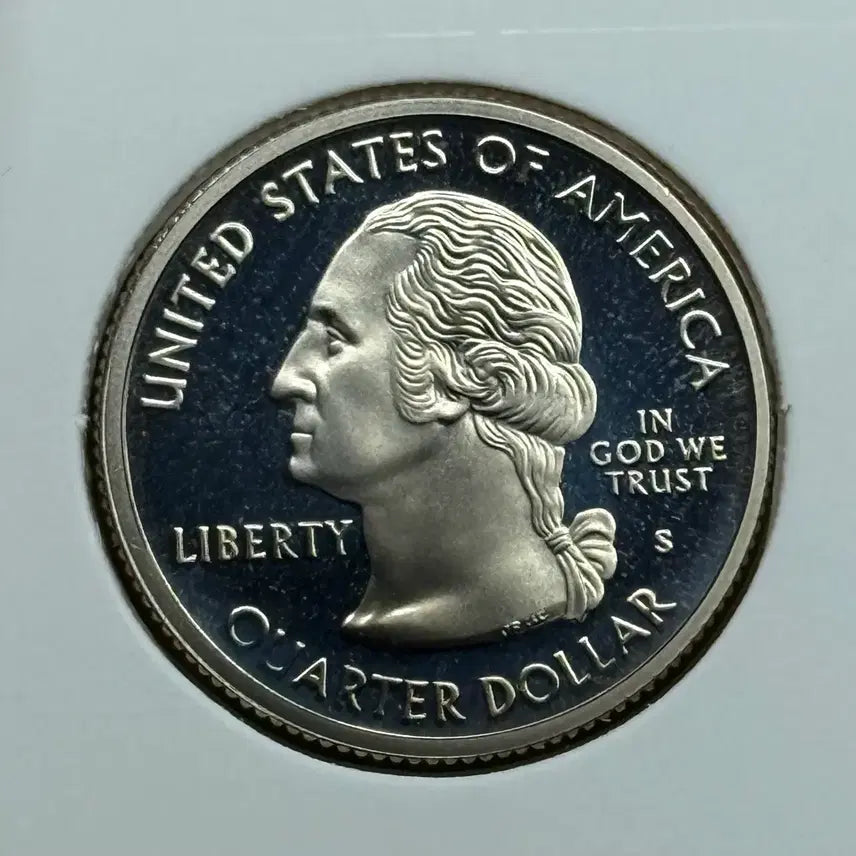 [BUNJANG] 2005 US Oregon Quarter Proof (Unused) - Toning / 2005년 미국(s) 오레곤 쿼터 프루프(미사용)-토닝