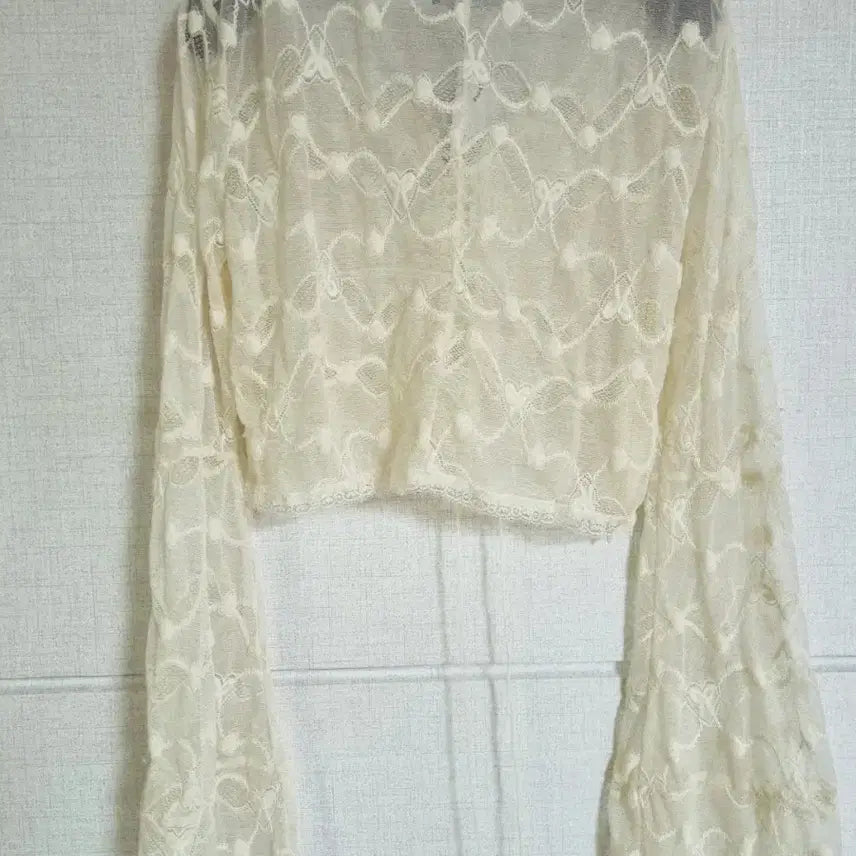 [BUNJANG] CIDER Crop Lace Cardigan / [새상품]CIDER 크롭 레이스가디건