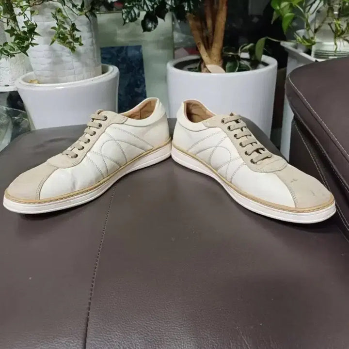 [BUNJANG] Daks Leather Sneakers (Size 255) / 닥스 가죽 스니커즈 (255사이즈)