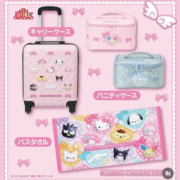 [BUNJANG] Sanrio Cinnamoroll Pouch / 산리오 아타리쿠지 3등상 시나모롤 파우치