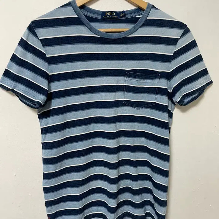 [SOLD OUT] 95 폴로 랄프로렌 스판 스트라이프 반팔티 정품