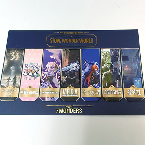 [BUNJANG] STOVE WONDER WORLD Memorial Postcard Set / 스토브 원더월드 포스트카드 메모리얼 엽서 [이벤트 한정 굿즈]