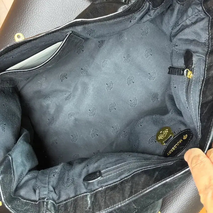 [BUNJANG] Mulberry Alexa Soft Buffalo Oversized Tote Bag / 멀버리 알렉사 소프트 버팔로 오버사이즈 블랙