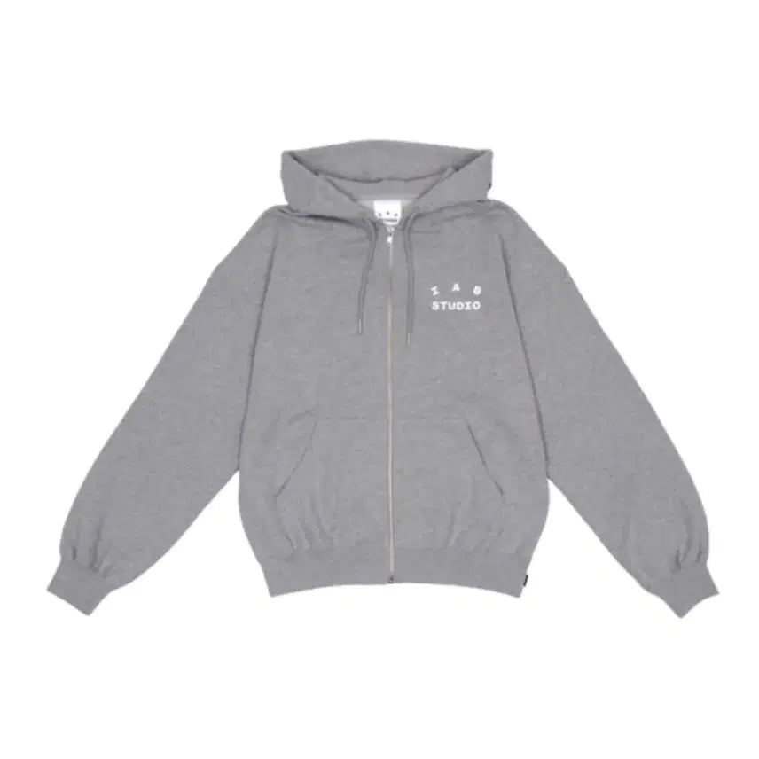 [BUNJANG] IAB Studio 26SS Zip-Up Hoodie (Gray, M) / 퀵 배송(새상품) 아이앱 스튜디오 26SS 후드집업 그레이 M