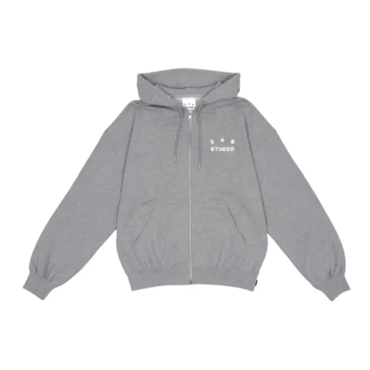 [BUNJANG] IAB Studio 26SS Zip-Up Hoodie (Gray, M) / 퀵 배송(새상품) 아이앱 스튜디오 26SS 후드집업 그레이 M