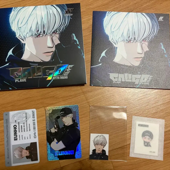 [BUNJANG] PLAVE Calligo 2 ID Pass Eunho Set / 플레이브 칼리고2 아이디패스 은호 세트 (포카없음)