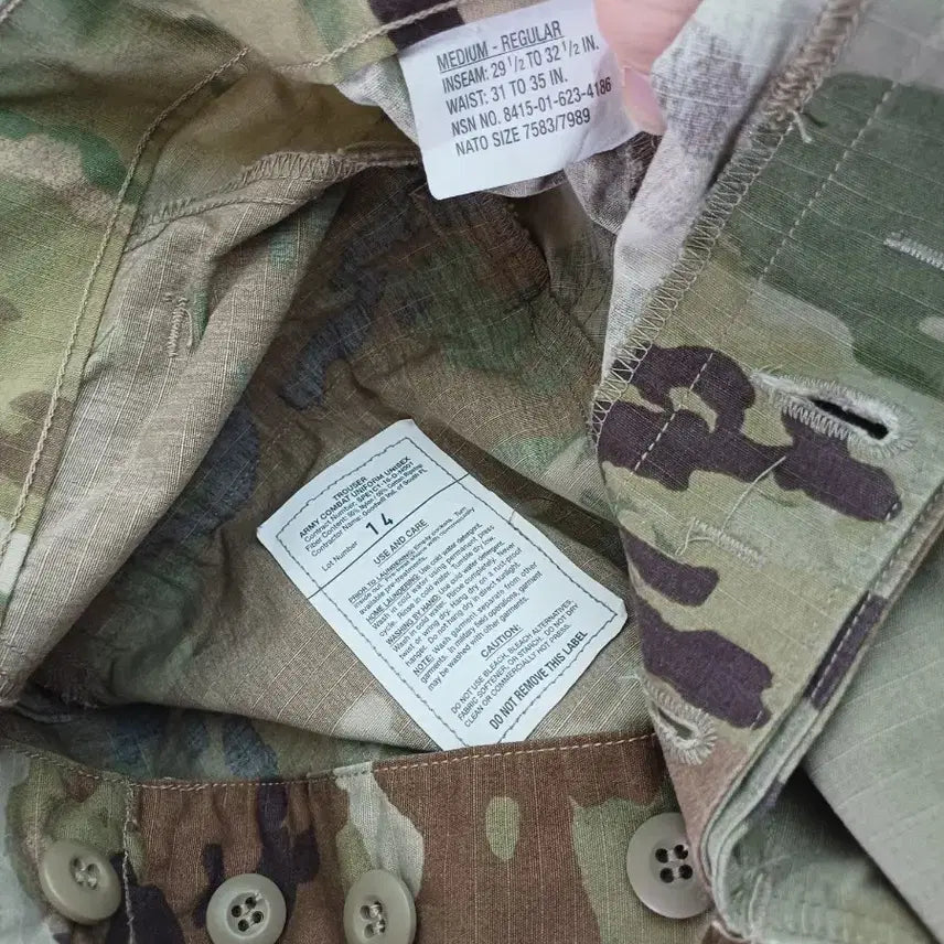 [BUNJANG] US Military OCP Cargo Pants M-R / [34] 미군 ocp카고팬츠 M-R