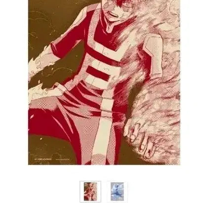 [BUNJANG] My Hero Academia Todoroki A2 Poster / 나의 히어로 아카데미아  포스터