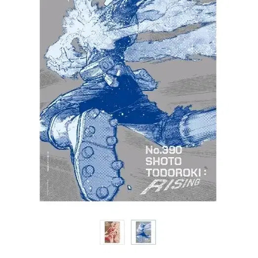 [BUNJANG] My Hero Academia Todoroki A2 Poster / 나의 히어로 아카데미아  포스터