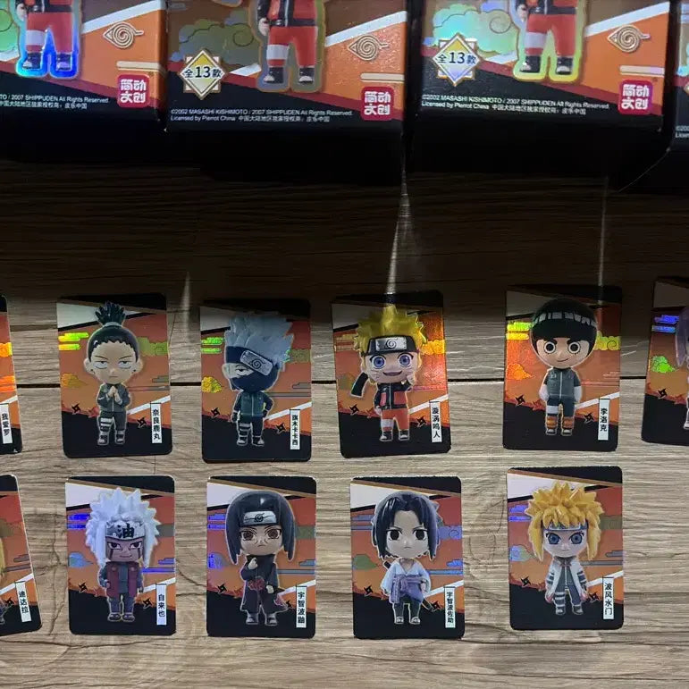 [BUNJANG] Naruto Pick &amp; Pop Mini Figure Set - Sasuke, Itachi, Naruto, Kakashi / 풀셋일괄) 나루토 픽앤팝 미니 피규어 사스케 이타치 나루토 카카시