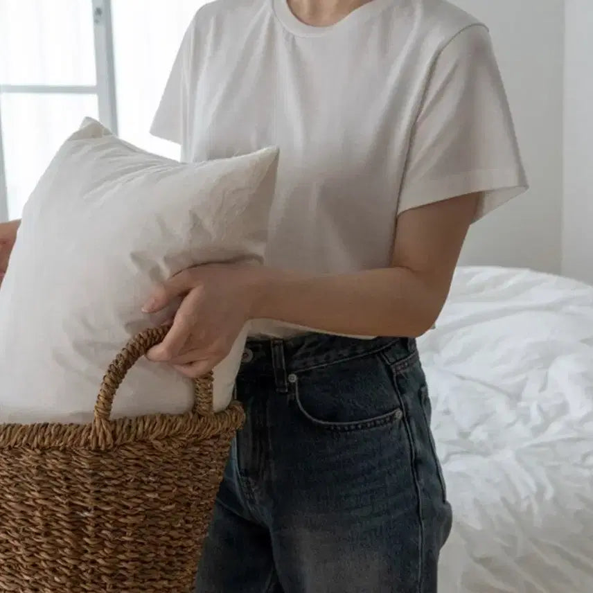 [BUNJANG] Nomallet Jacklyn Silket T-shirt / 노멜렛 Jacklyn silket t-shirt