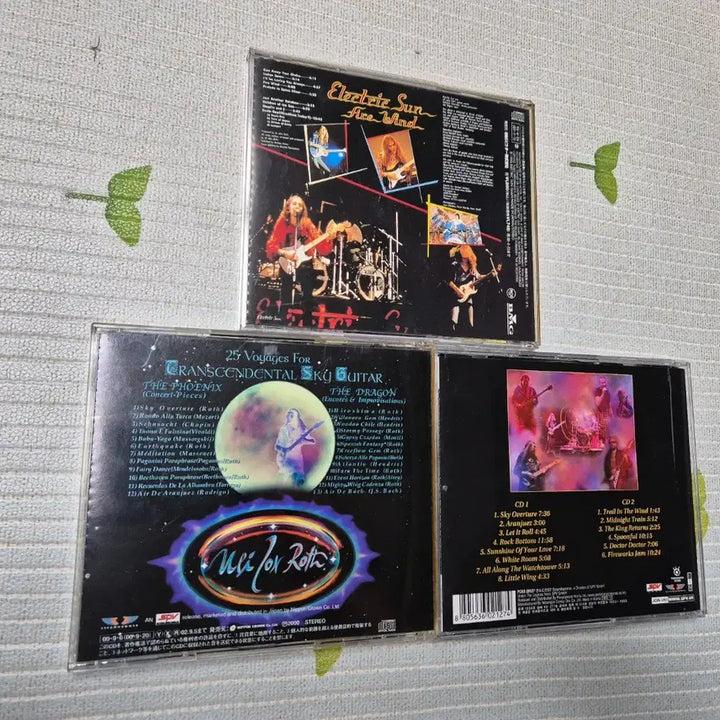 [BUNJANG] Uli Jon Roth CD 3 Album Set / 울리 존 로스 Uli Jon Roth CD 3종 세트