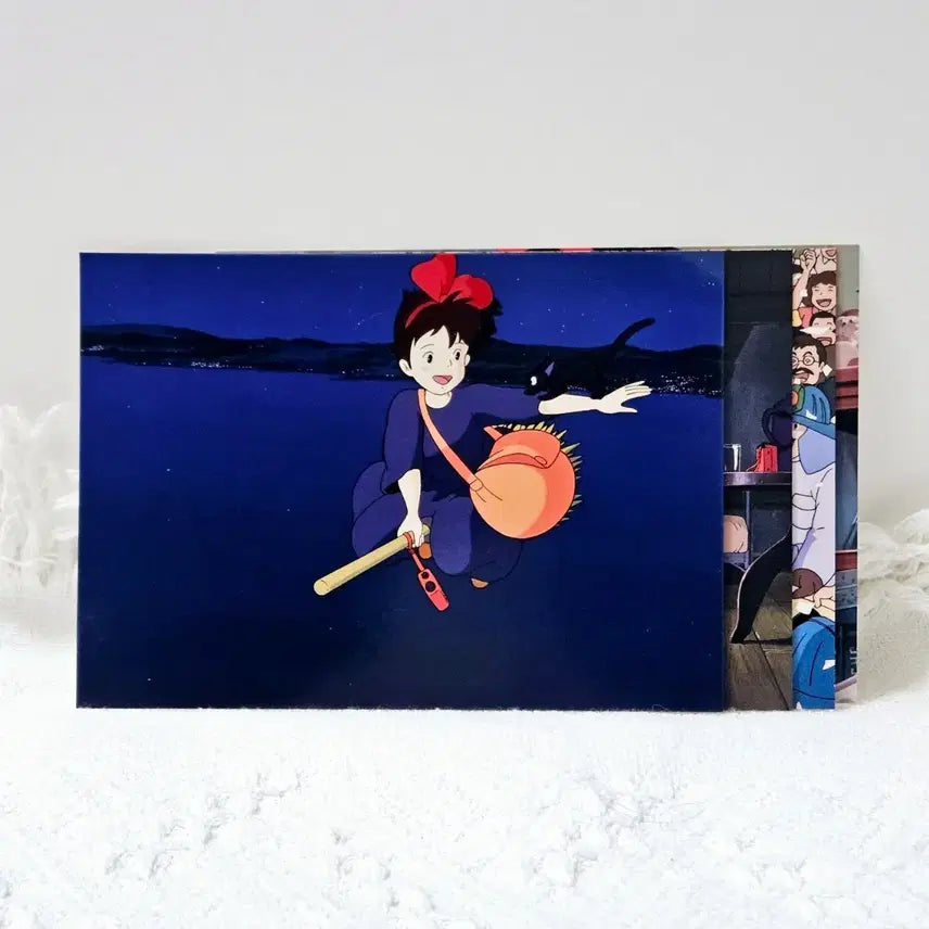 [SOLD OUT] 지브리 정품 마녀 배달부 키키 엽서 6장