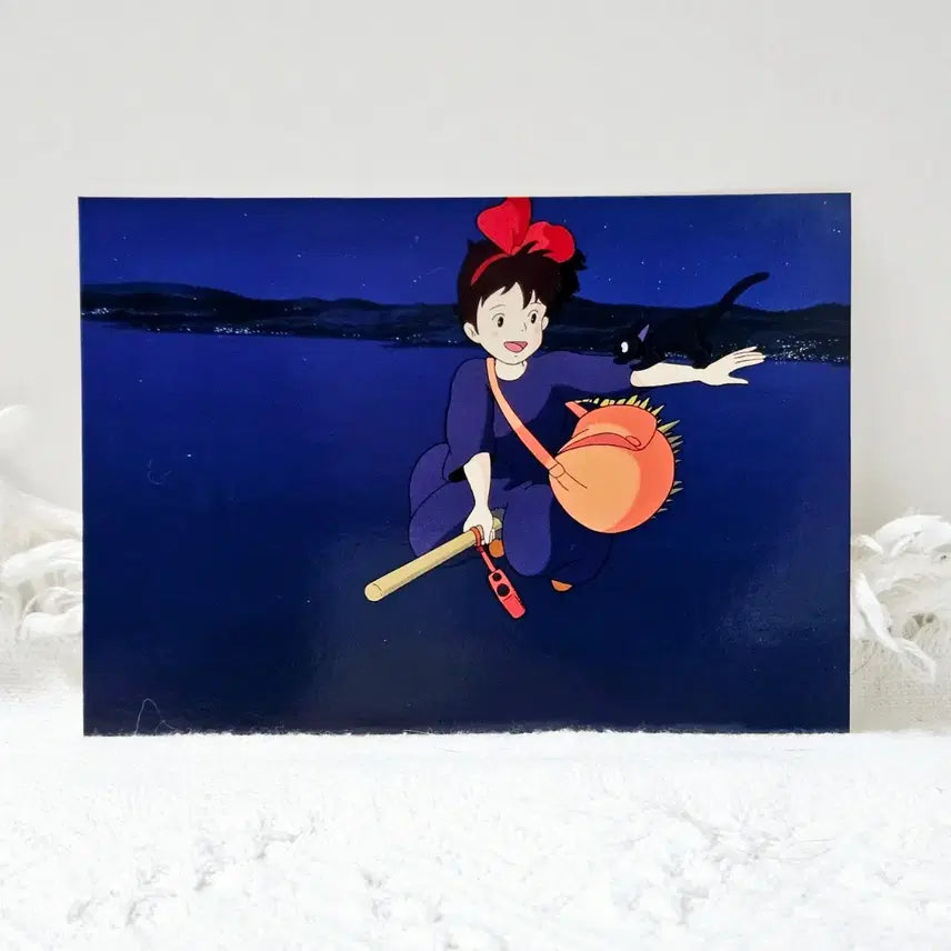 [SOLD OUT] 지브리 정품 마녀 배달부 키키 엽서 6장