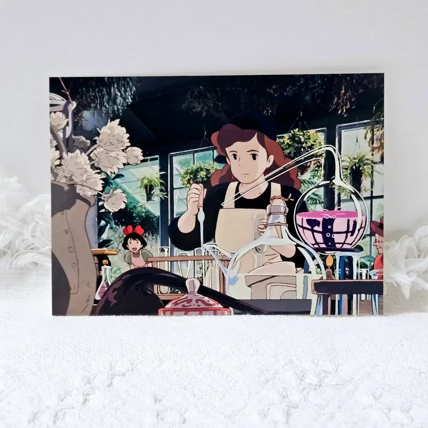 [SOLD OUT] 지브리 정품 마녀 배달부 키키 엽서 4장