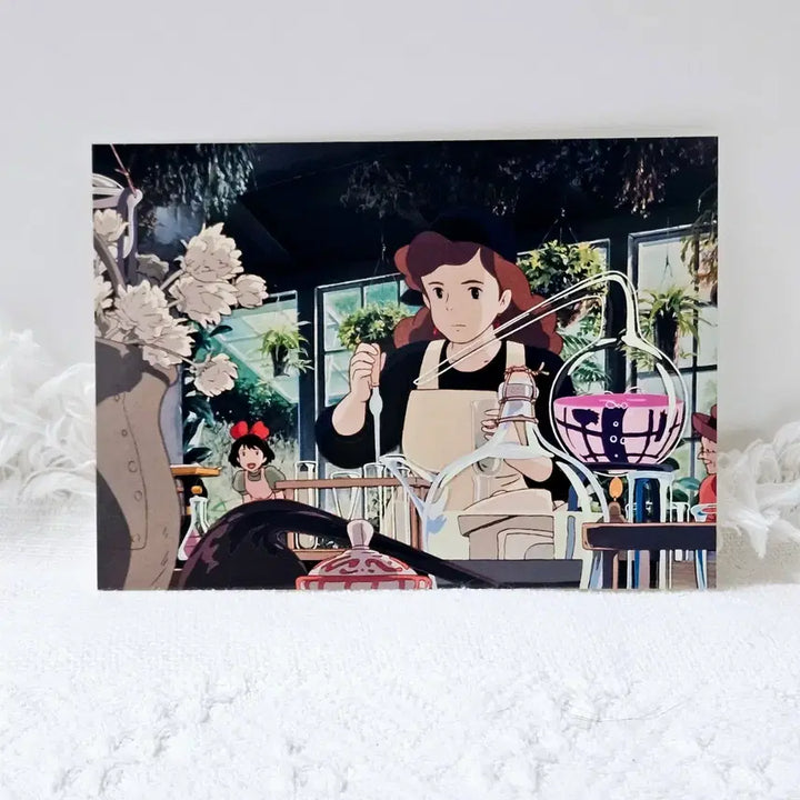 [SOLD OUT] 지브리 정품 마녀 배달부 키키 엽서 4장