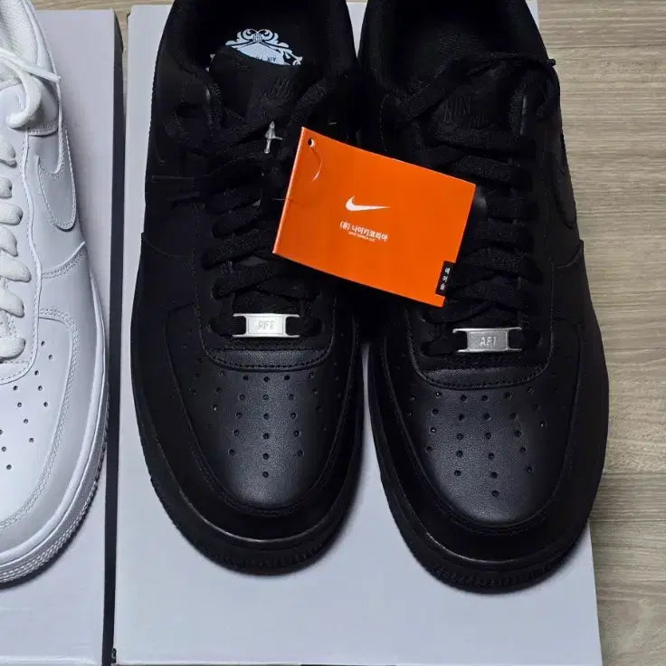 [BUNJANG] Nike Air Force 1 All Black 270mm / 나코탭 에어포스1 올블랙 새상품 270