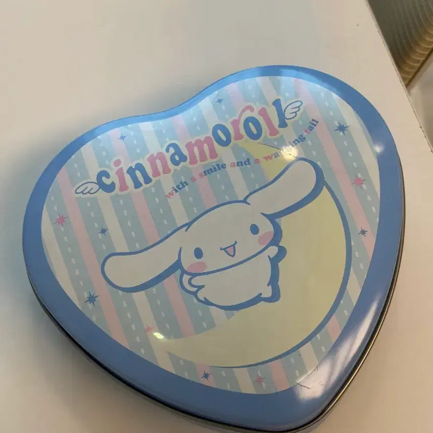 [BUNJANG] Sanrio 2003 Cinnamoroll Tin Case Storage Box Vintage Stationery / 2003년 고전 시나모롤 틴케이스 소품함 고전문구 일본 산리오 레어