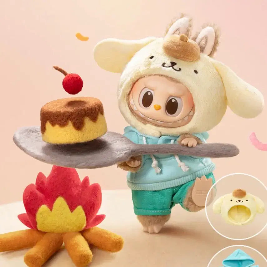 [BUNJANG] Popmart Sanrio Lovv Lovv Pom Pom Purin Keychain New / [당일발송] 팝마트 산리오 라부부 폼폼푸린 키링 새상품