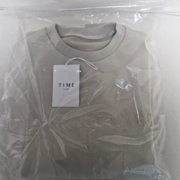 [SOLD OUT] 타임옴므 백 프린티드 스웻셔츠
