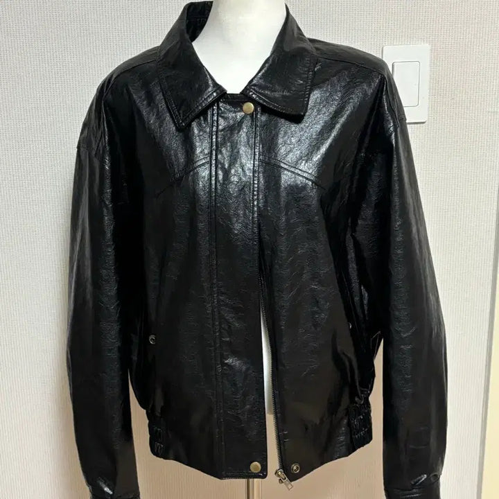 [BUNJANG] Somewherebut Leather Blouson Jacket / 썸웨어버터 레더 블루종 자켓 팝니다