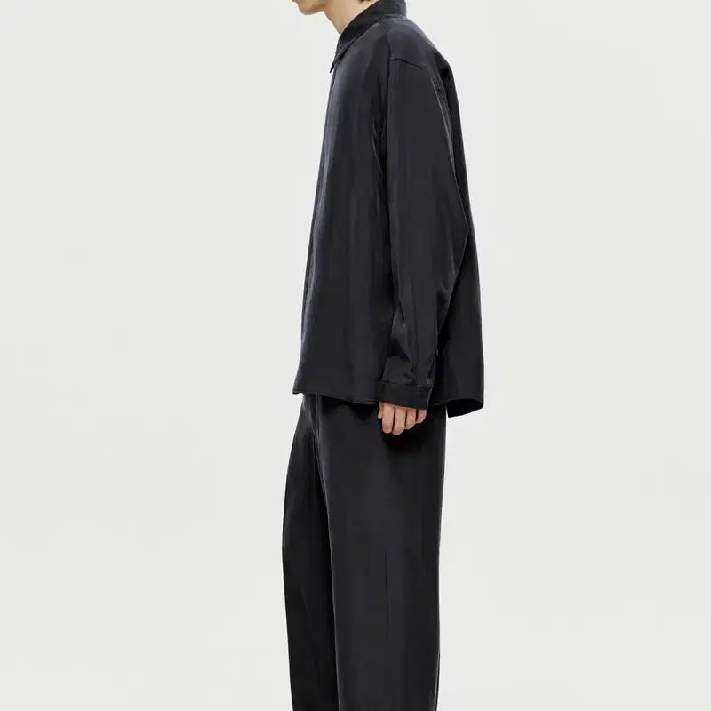 [SOLD OUT] [M]유스 youth 26ss 큐프로와이드스트링팬츠 차콜그레이